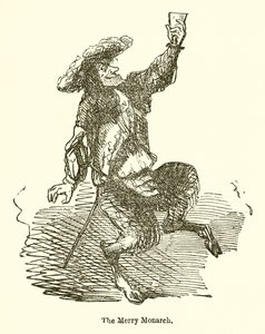 Wesoły monarcha autorstwa John Leech