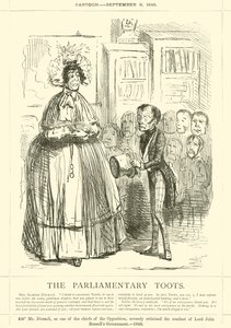 Parlamentarne Toots autorstwa John Leech