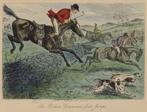Pierwszy skok najbogatszego ludu autorstwa John Leech