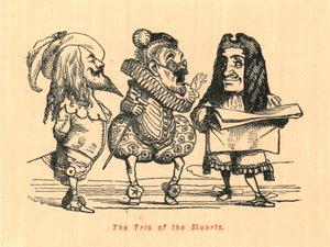 Trio Stuartów, 1897. autorstwa John Leech
