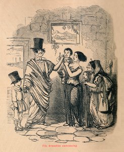 Tyb Grakchus agitacja, 1852 autorstwa John Leech
