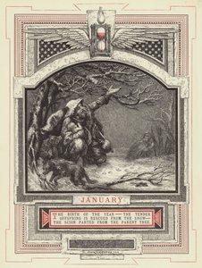 Styczeń autorstwa John Leighton
