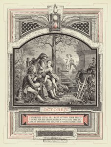 październik autorstwa John Leighton