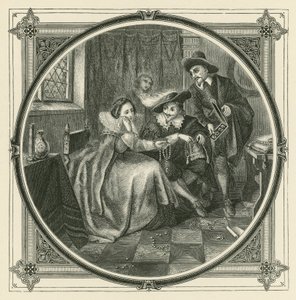 Gdy płacze, pożera (rycina) autorstwa John Leighton