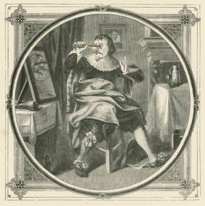 Kto odcina nos na złość własnej twarzy (rycina) autorstwa John Leighton