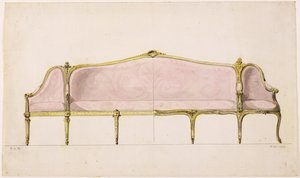 Projekt dla Sofa autorstwa John Linnell