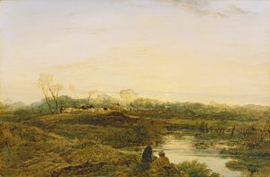 Wieczór, Bayswater autorstwa John Linnell