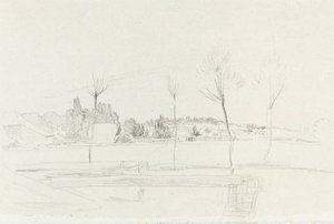 Krajobraz w Hertfordshire autorstwa John Linnell