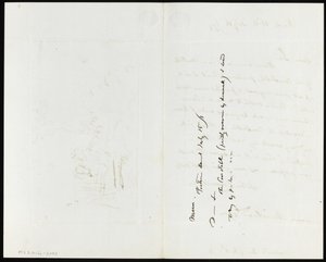 List do Jamesa Muirheada autorstwa John Linnell
