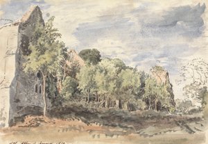 Opactwo Netley autorstwa John Linnell