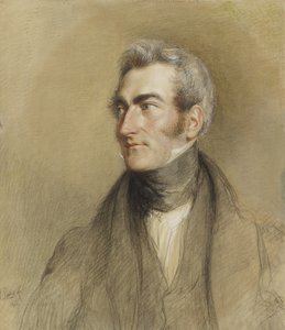 Portret Sali Komnatowej, 1835 (kreda czarna i czerwona)