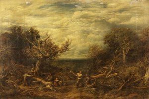 Drwale autorstwa John Linnell