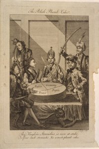 Polski placek śliwkowy, 1772 autorstwa John Lodge