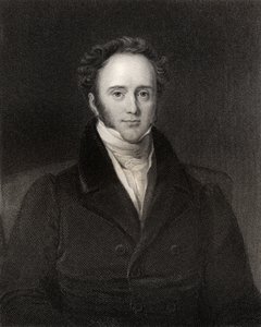 Henry John Temple, 3. wicehrabia Palmerston, ryt. H.R. Cook (fl.1813-47), z „Narodowej Galerii Portretów, tom IV”, wydana ok. 1835