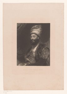 Portret van Mirza Abolhassan Khan Ilchi Mirza Abul Hassan Khan / (Ambasador Perski) (tytuł na obiekcie)