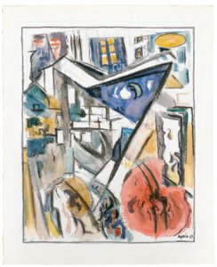 Dolny Manhattan autorstwa John Marin