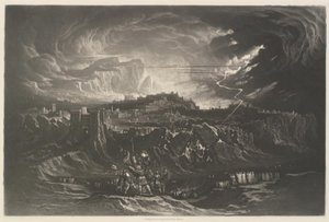 Upadek murów Jerycha autorstwa John Martin