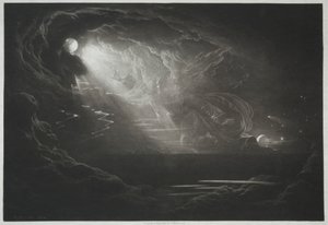 Raj utracony: stworzenie światła, 1824. autorstwa John Martin