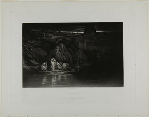 Psalm CXXXVII, z ilustracji biblijnych autorstwa John Martin