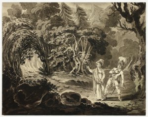Scena z Opery autorstwa John Martin
