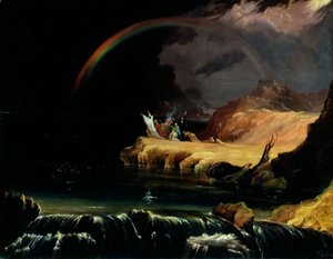 Przymierze, ok. 1843 (olej na płótnie) autorstwa John Martin
