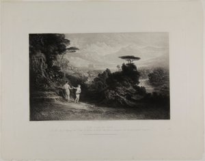 Upadek człowieka, z ilustracji biblijnych autorstwa John Martin