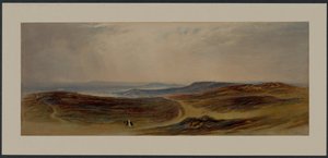 Dolina Tyne, mój ojczysty kraj w pobliżu Henshaw, 1842. autorstwa John Martin