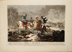 Ucieczka Bonapartego z bitwy pod Krasnem, 1814