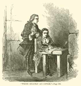 Ilustracja do Opowieści o dwóch miastach autorstwa Charlesa Dickensa