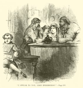 Ilustracja do Opowieści o dwóch miastach autorstwa Charlesa Dickensa autorstwa John McLenan