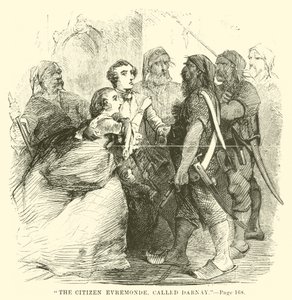 Ilustracja do Opowieści o dwóch miastach autorstwa Charlesa Dickensa