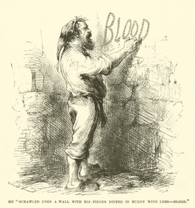 Ilustracja do Opowieści o dwóch miastach autorstwa Charlesa Dickensa autorstwa John McLenan