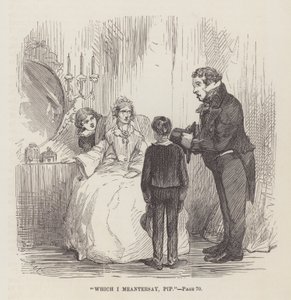 Ilustracja do wielkich oczekiwań autorstwa John McLenan