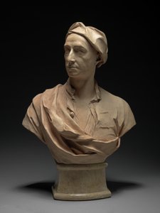 Popiersie mężczyzny, prawdopodobnie Peter Tillemans (1684-1734) 1727 (terakota)