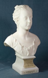 Popiersie Margaret Cavendish, późniejszej księżnej Portland, c.1723 (marmur) autorstwa John Michael Rysbrack