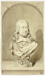 Popiersie Miltona autorstwa John Michael Rysbrack