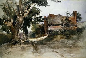 Stary domek w Tunbridge Wells autorstwa John Middleton