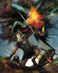 Christian walczy o swoje życie autorstwa John Millar Watt