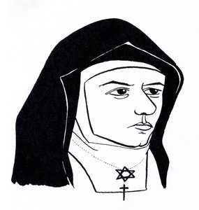 Edyta Stein, pseudonim świętej Teresy Benedykty od Krzyża, była filozofką, feministką, karmelitanką i męczennicą autorstwa John Minnion