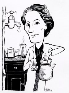 Lise Meitner, austriacka fizyczka autorstwa John Minnion