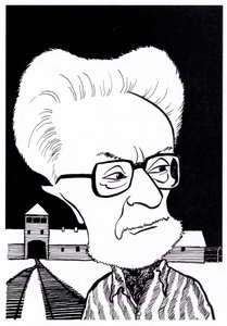Primo Levi, karykatury autorstwa John Minnion