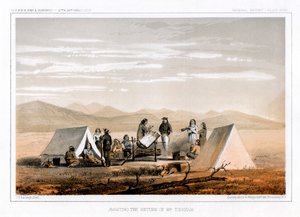 Oczekiwanie na powrót pana Tinkhama, 1856. autorstwa John Mix Stanley