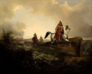Czarny nóż, wojownik Apaczów, 1846.