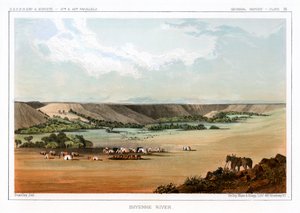 Rzeka Cheyenne, USA, 1856.