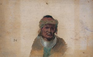 Niezidentyfikowany mężczyzna z Indii autorstwa John Mix Stanley