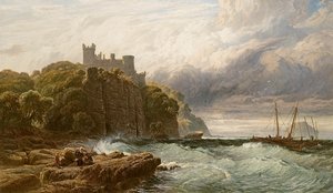 Zamek Culzean, Ayrshire, 1877