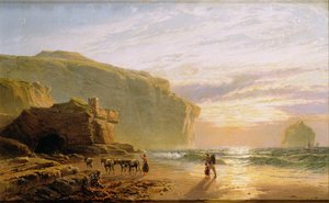 U wybrzeży Kornwalii lub Trebarwith Strand