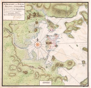 Mapa Bostonu autorstwa Montresor
