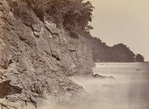Tropikalna sceneria, Klif - Zatoka Limon, 1871.