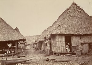 Tropikalna sceneria, ulica, Chipigana, 1871.